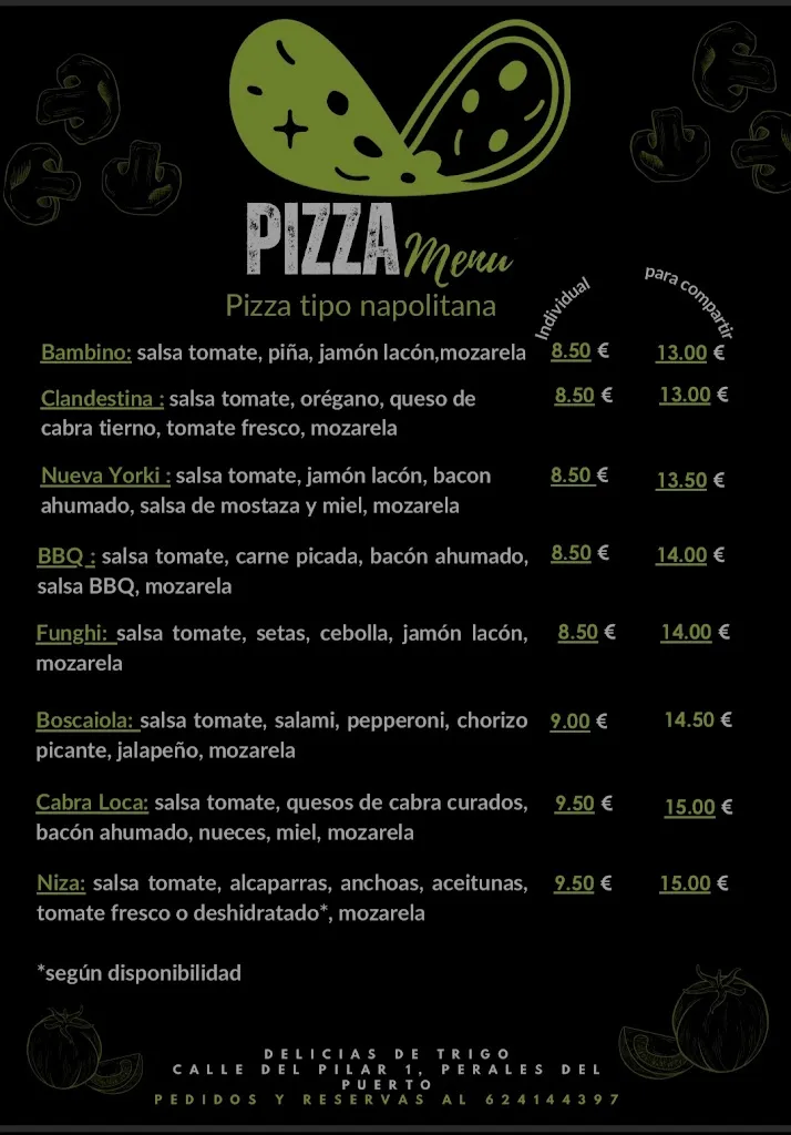 Menu_Delicias de Trigo_Perales del Puerto_image_1