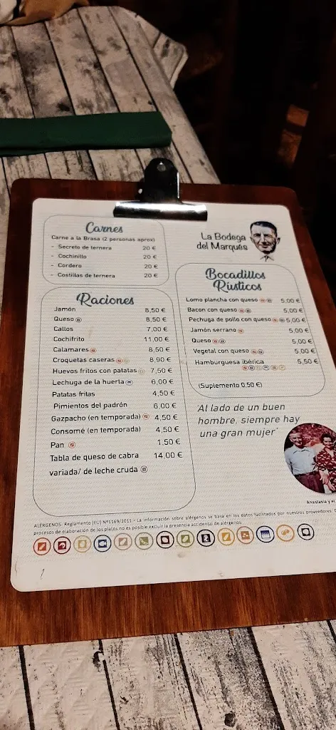 Menu_Mesón Barrero_Robledillo de Gata_immagine_4