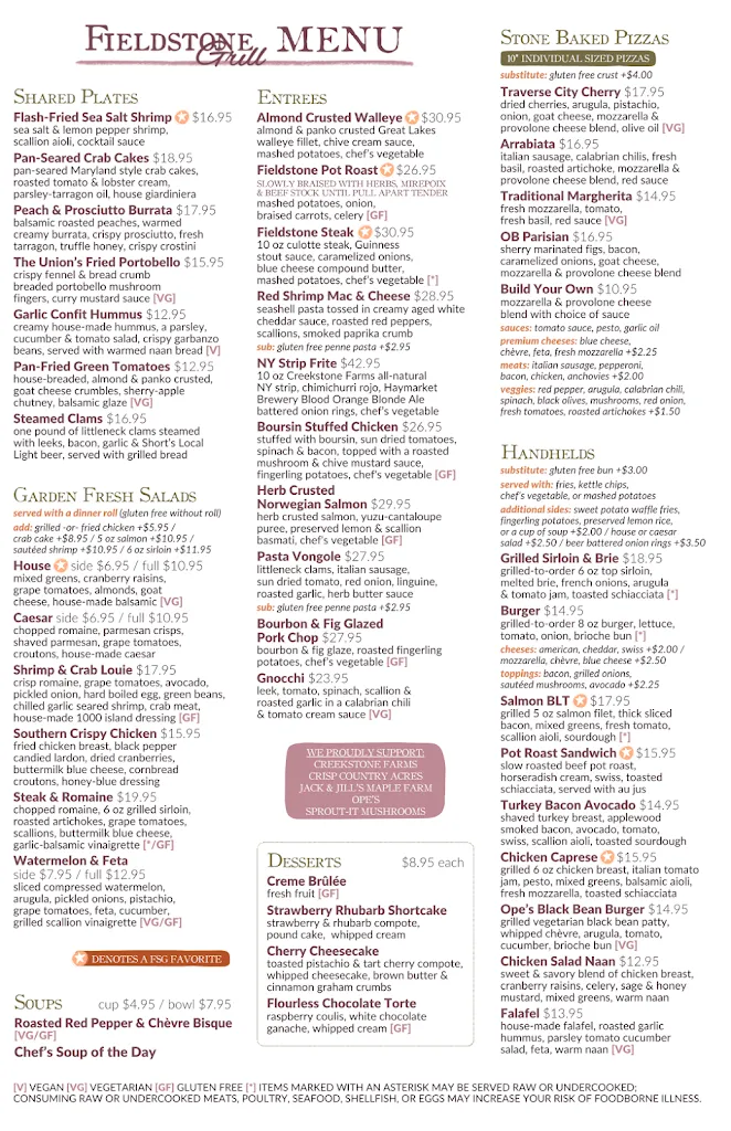 Menu_Fieldstone Grill_Portaje_image_1