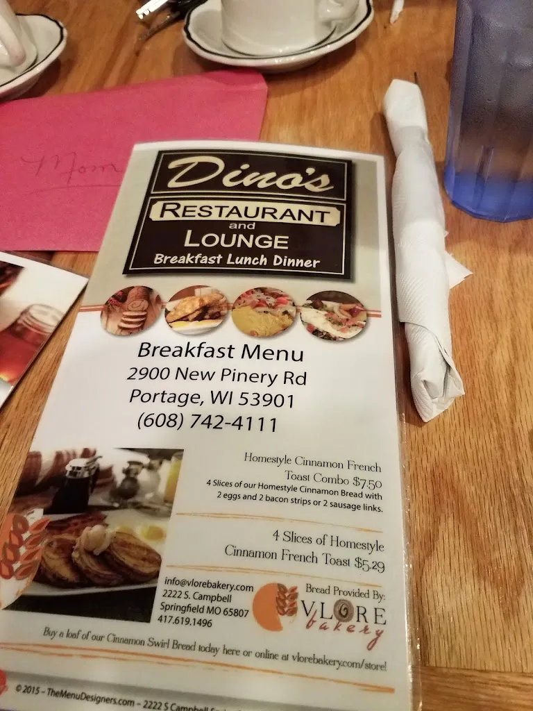 Menu_Dino’s Restaurant and Lounge_Portaje_image_2