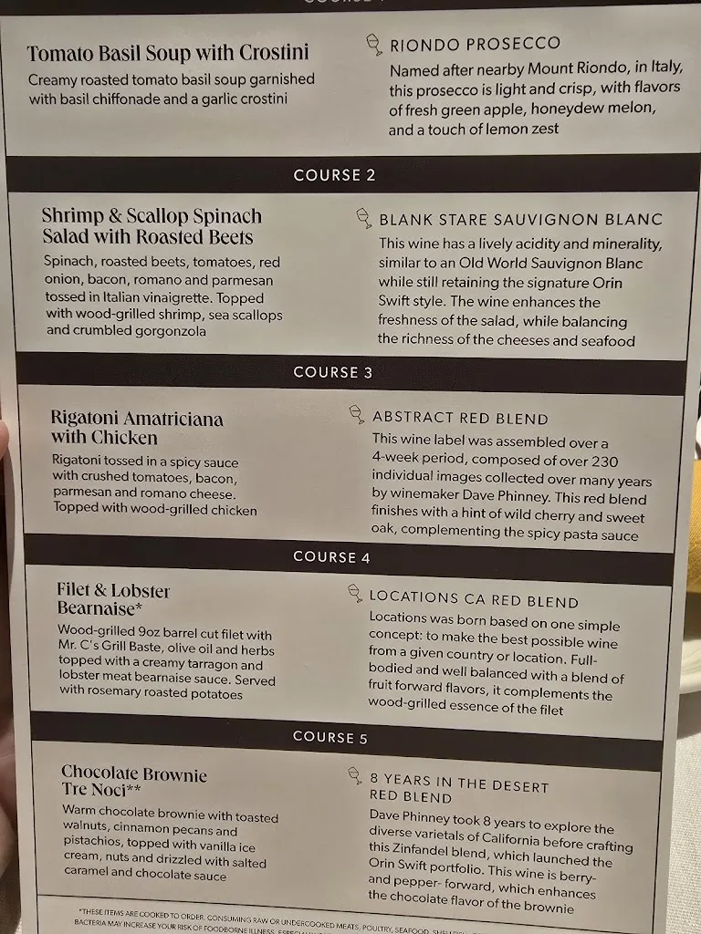 Menu_Carrabba's Italian Grill_Portaje_image_1