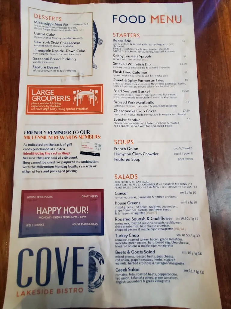Menu_Cove Lakeside Bistro_Portaje_image_4