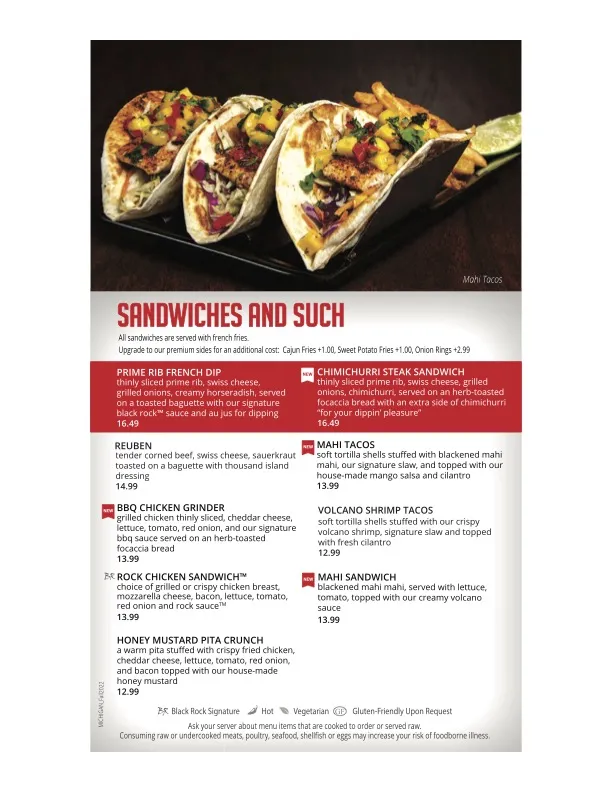 Menu_Black Rock Bar & Grill_Portaje_image_2