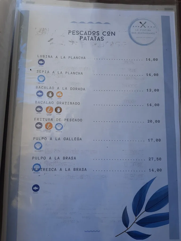 Menu_Bar Restaurante La Piscina_Santiago de Alcántara_image_3
