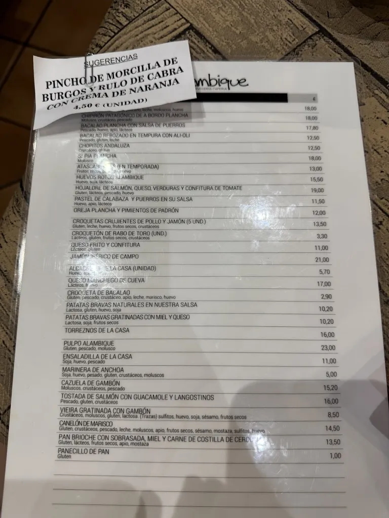 Menu_Restaurante El Alambique_Albacete_image_1