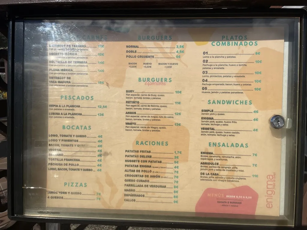 Menu_Restaurante Enigma_San Martín de Trevejo_image_3