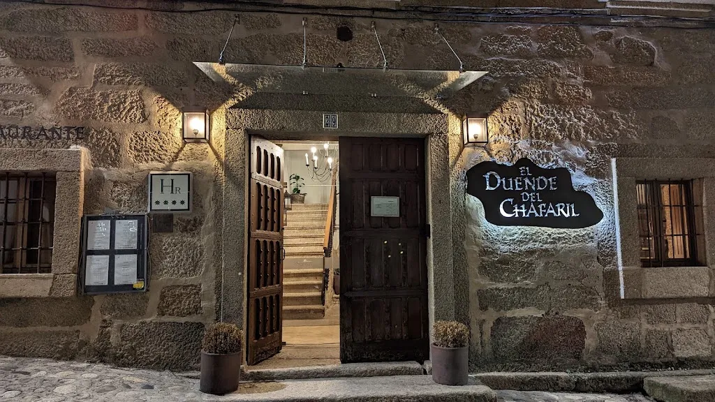 Duende del Chafaril restaurant in San Martín de Trevejo