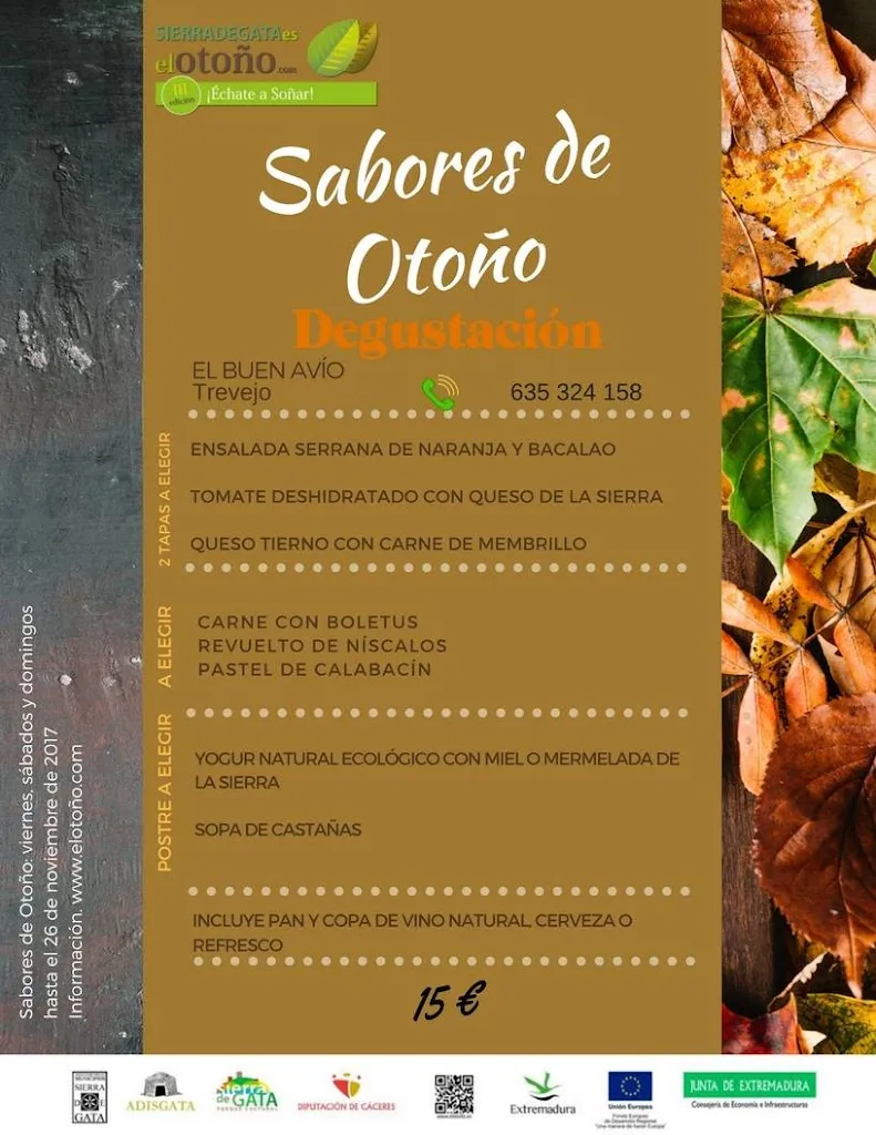 Menu_El Buen Avío de Trevejo_San Martín de Trevejo_image_4
