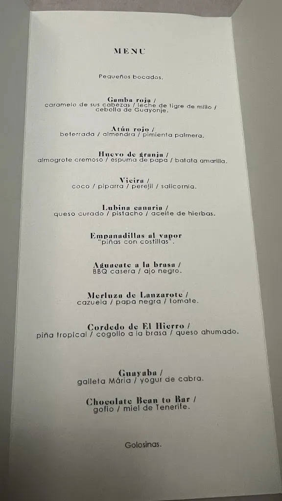 Menu_El Taller de Seve Diaz_Puerto de Santa Cruz_image_1