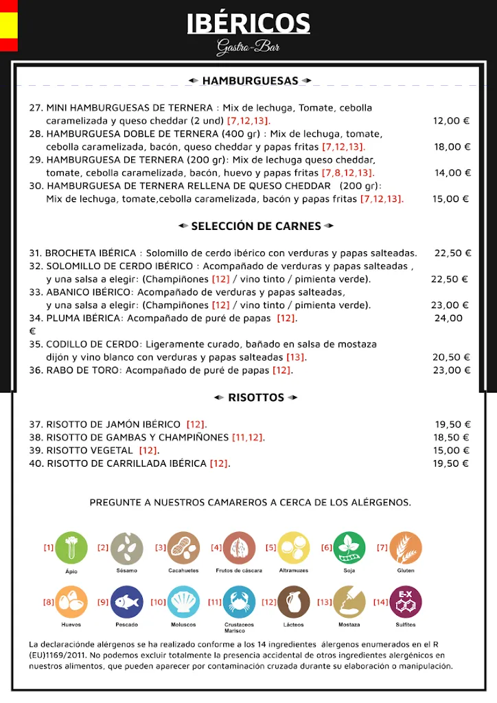Menu_Ibéricos Gastro-bar_Puerto de Santa Cruz_image_1