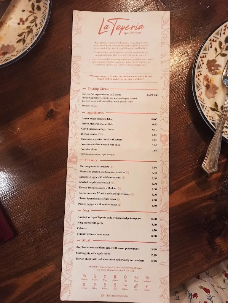 Menu_La Tapería_Puerto de Santa Cruz_image_3