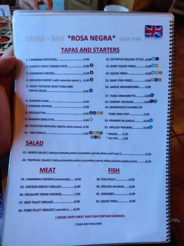 Menu_Tapas Bar La hoya 30 casa Toni_Puerto de Santa Cruz_image_4