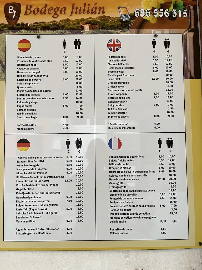 Menu_Bodega Julián_Puerto de Santa Cruz_image_1