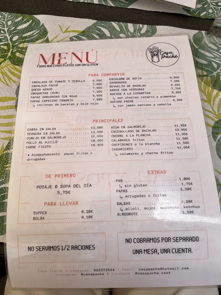 Menu_Casa Paché_Puerto de Santa Cruz_image_2