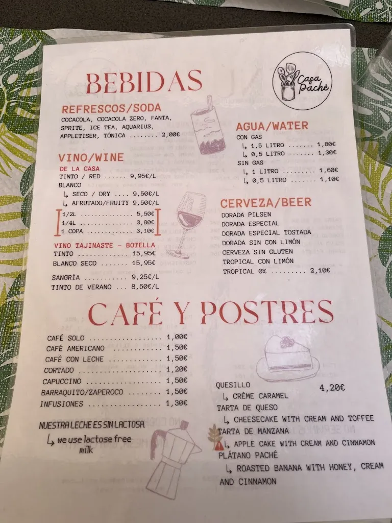 Menu_Casa Paché_Puerto de Santa Cruz_image_4