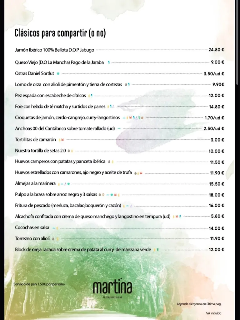 Menu_Martina Restaurant & Bar_Albacete_image_2