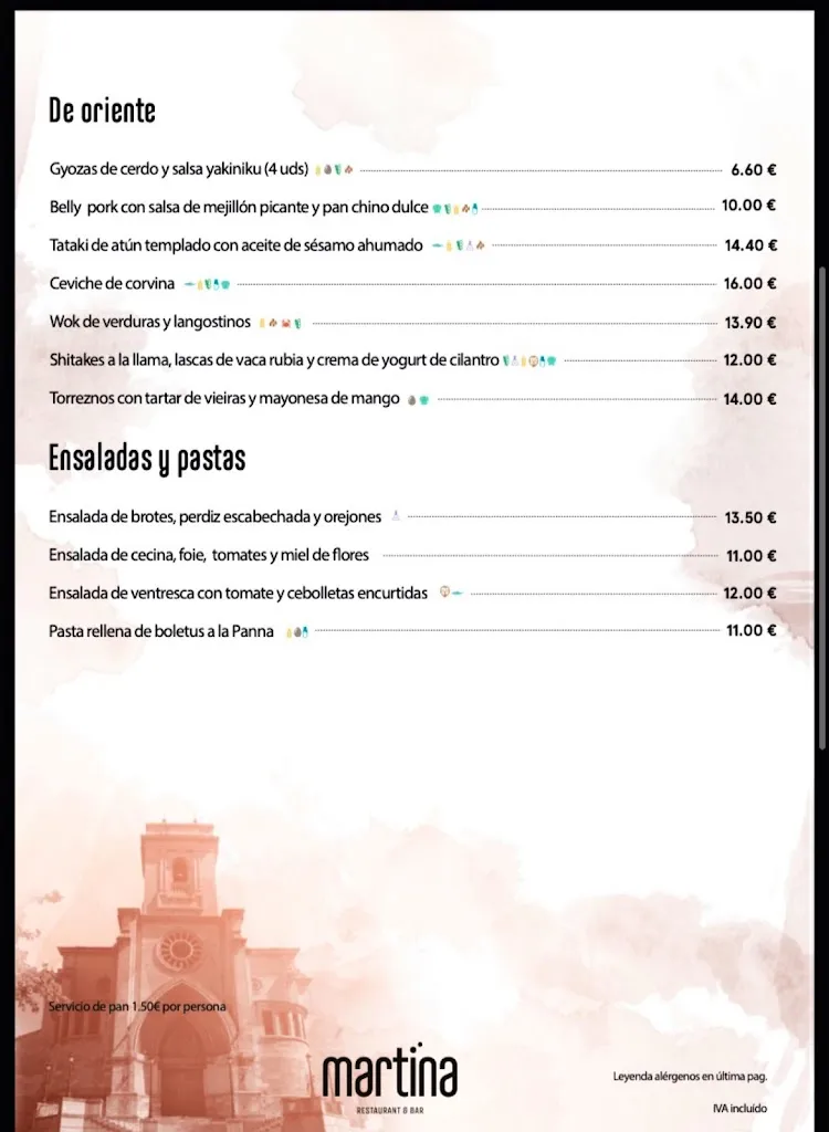 Menu_Martina Restaurant & Bar_Albacete_image_4