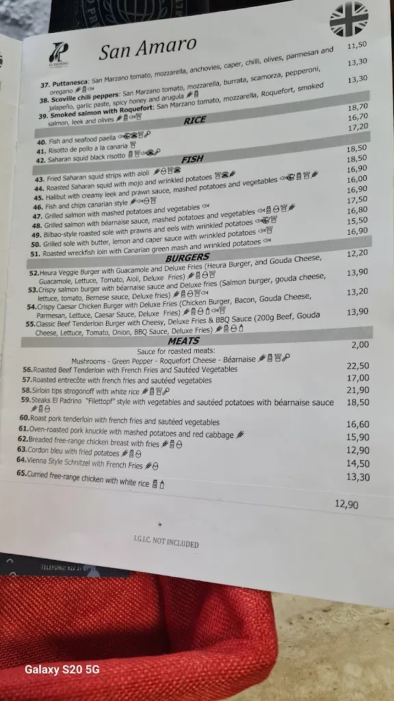 Menu_Restaurante Terraza El Padrino San Amaro_Puerto de Santa Cruz_image_2