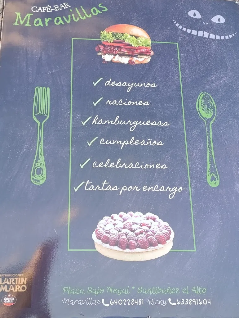 Menu_Bar Maravillas_Santibáñez el Alto_image_1