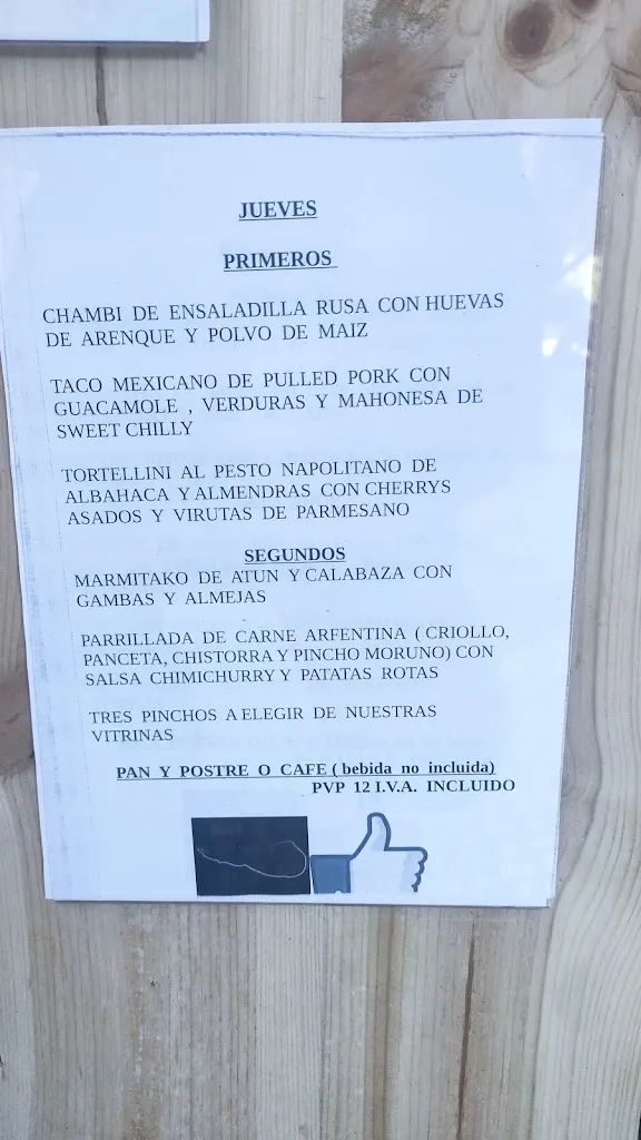 Menu_THE TAPA NEGRA Gastrotapería -Altozano-_Albacete_image_1