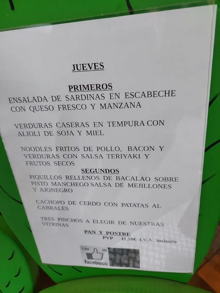 Menu_THE TAPA NEGRA Gastrotapería -Altozano-_Albacete_image_2