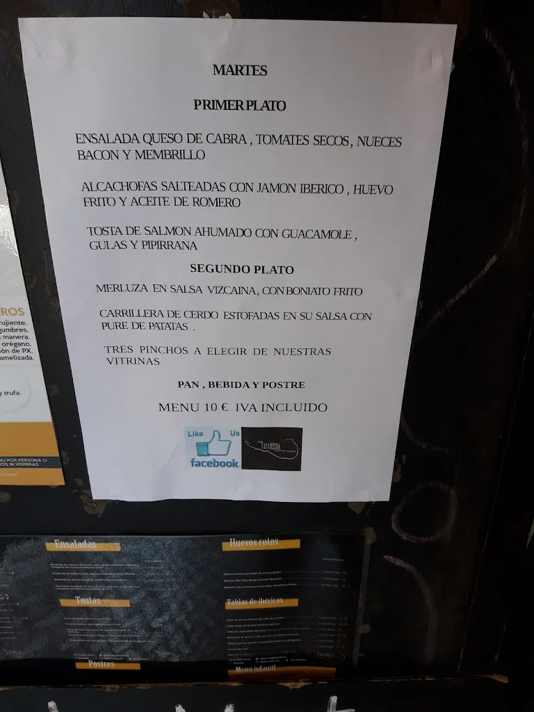 Menu_THE TAPA NEGRA Gastrotapería -Altozano-_Albacete_image_4