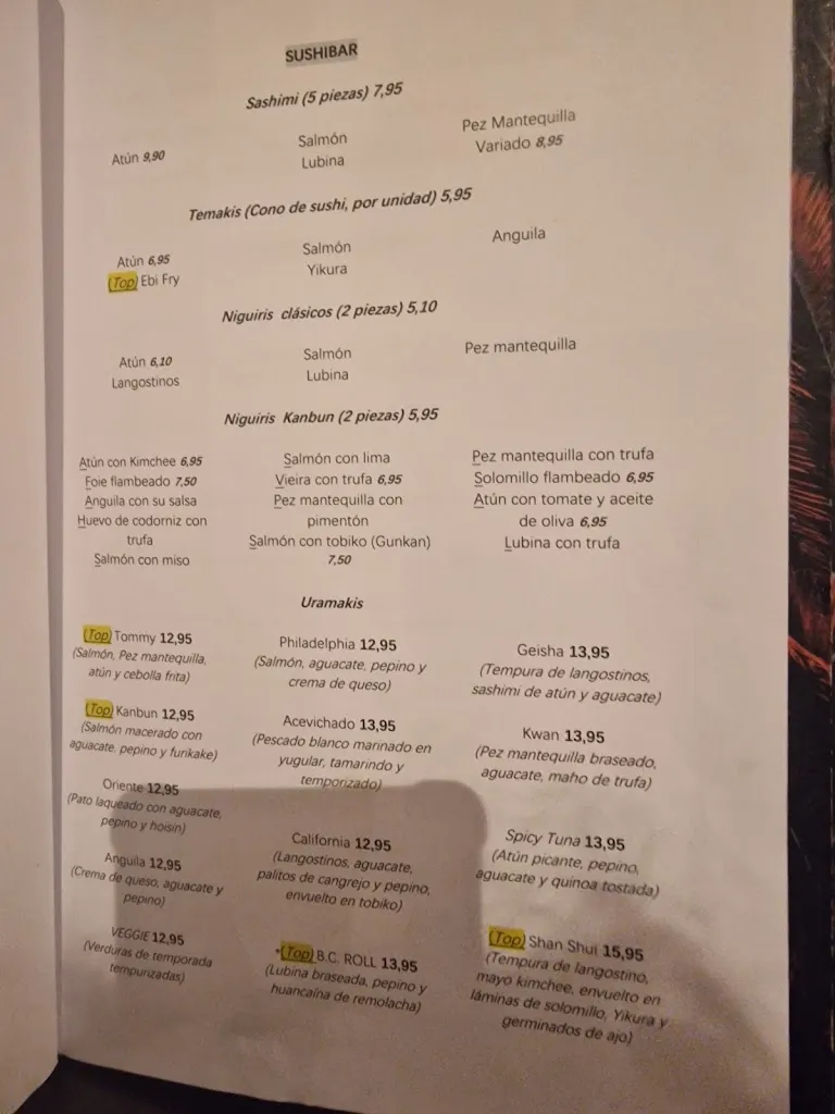 Menu_Kanbun Barrio De Salamanca_Ares_immagine_4