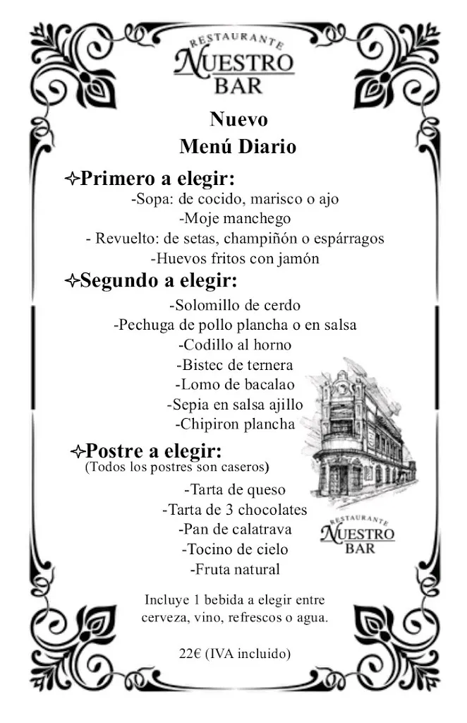 Menu_Restaurante Nuestro Bar._Albacete_image_3