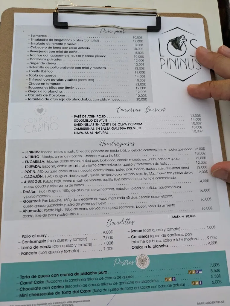 Menu_Los Pininus_Serradilla_image_1