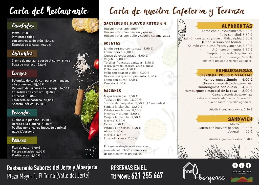 Menu_Restaurante Sabores del Jerte_Torno El_image_1