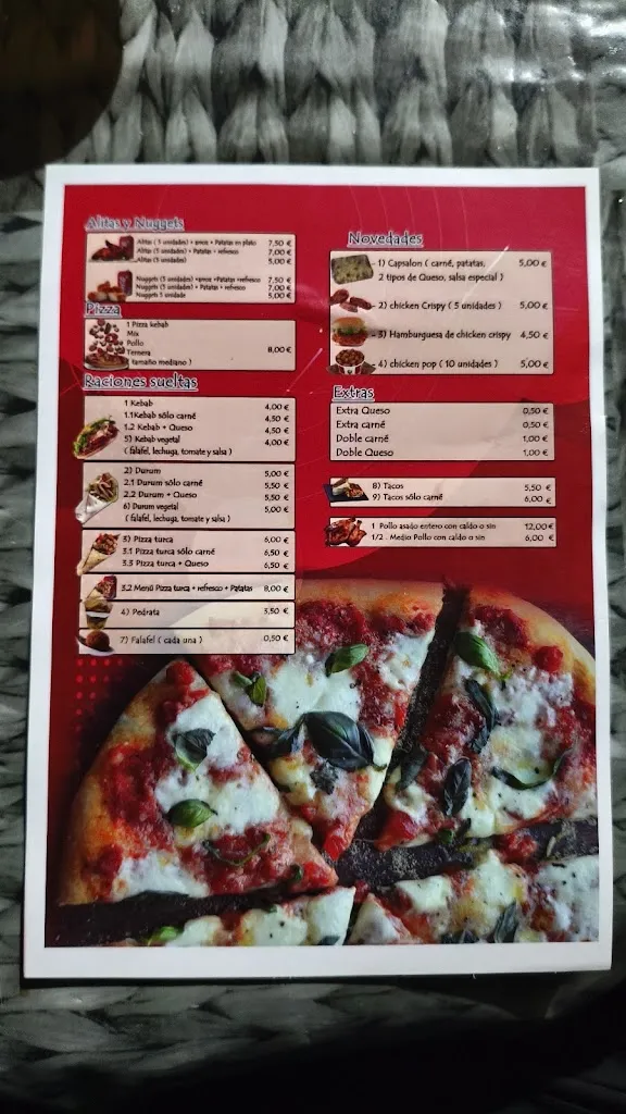 Menu_Nadia Döner kebab_Talayuela_immagine_3