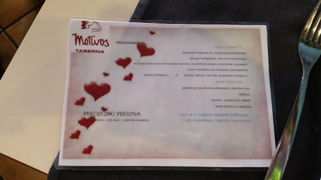 Menu_TABERNA MOTIVOS_Albacete_image_1