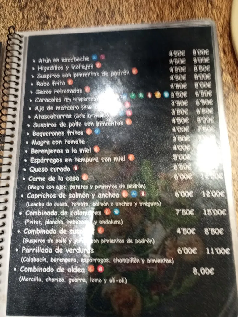 Menu_Bar El Filo de la Navaja_Albacete_immagine_3