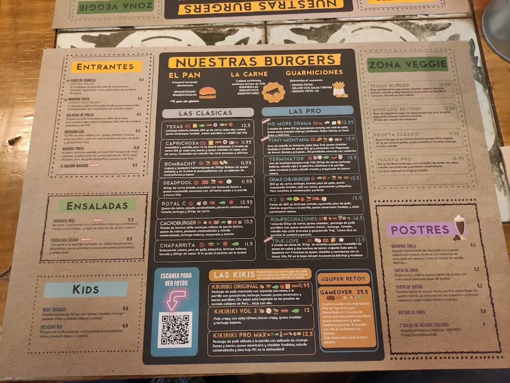 Menu_Trujillo Burgers Bolívar | Hamburguesas Arganzuela-Legazpi_Trujillo_image_2