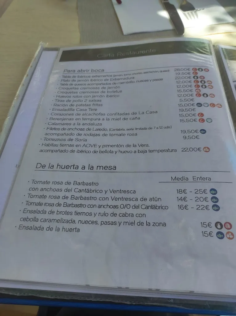 Menu_La Mansiega Casa Tere_Torremocha_image_2