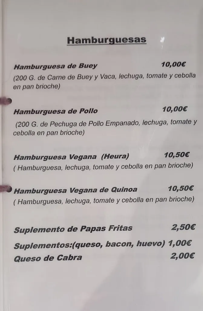 Menu_Lolos'Bar Restaurante Torremocha _Torremocha_immagine_1