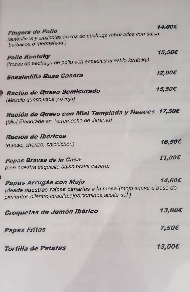 Menu_Lolos'Bar Restaurante Torremocha _Torremocha_immagine_3