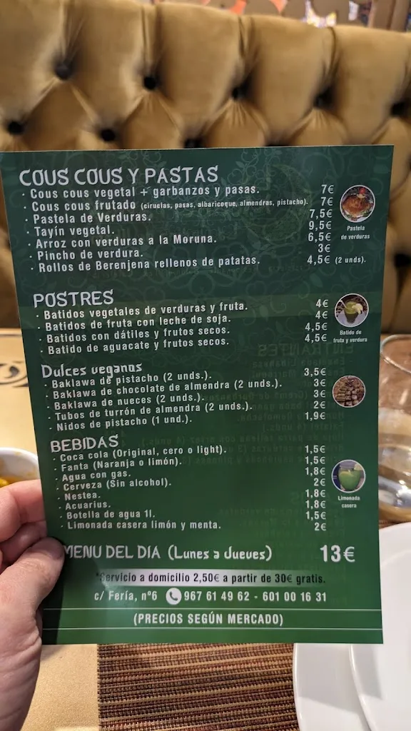Menu_Restaurante La Mediterránea._Albacete_immagine_2