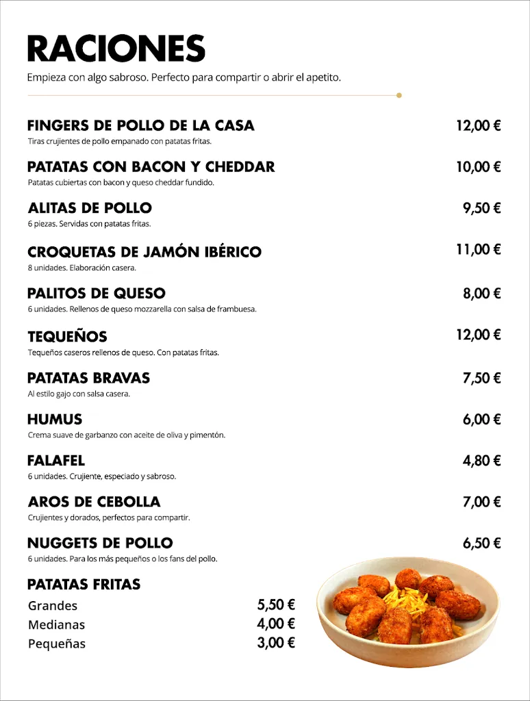 Menu_Arca de Noé - Valdebebas_Valdefuentes_image_3
