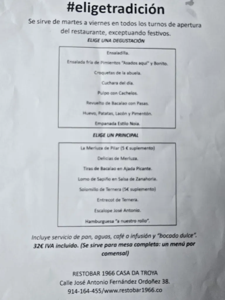 Menu_Restobar 1966 Casa da Troya_Valdefuentes_image_4