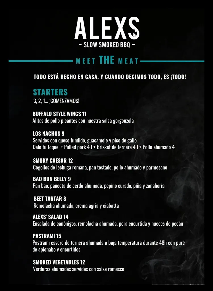 Menu_ALEXS Slow Smoked BBQ_Valdefuentes_image_2