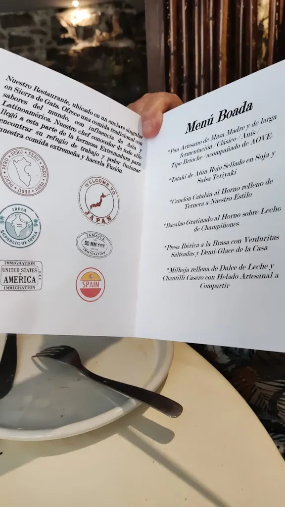 Menu_Restaurante Boada (Comida tradicional y fusión_Villamiel_image_1