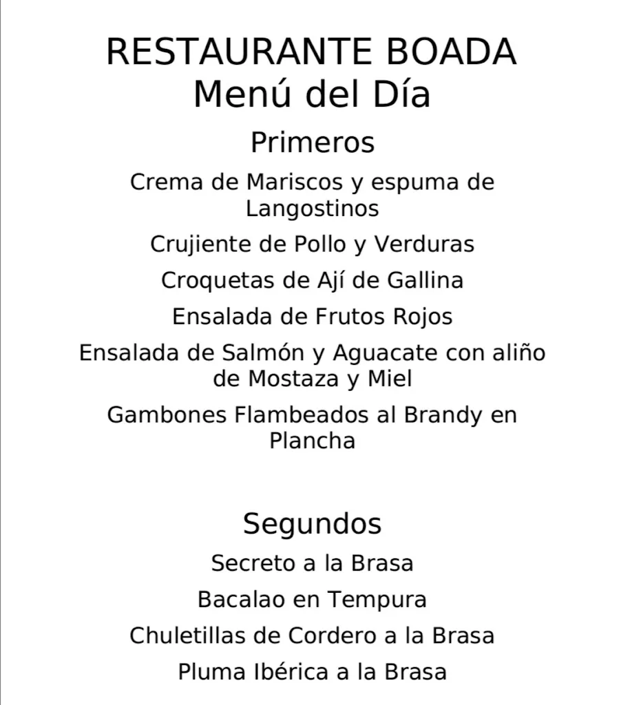 Menu_Restaurante Boada (Comida tradicional y fusión_Villamiel_image_2