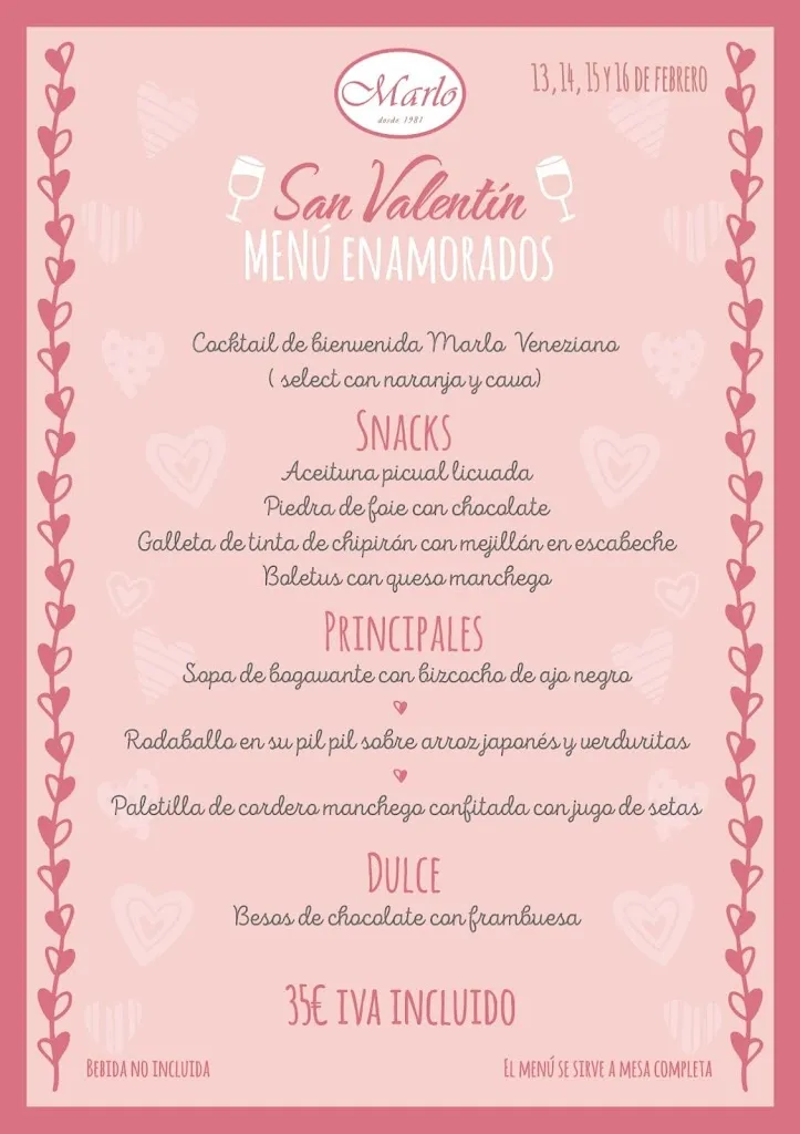 Menu_Marlo Restaurante Albacete_Albacete_image_1