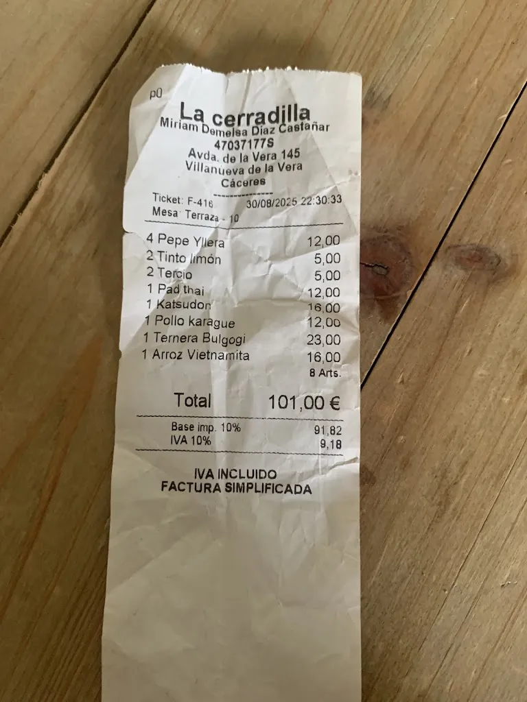 Angelica Martin Iglesias_La Cerradilla_Villanueva de la Vera_review