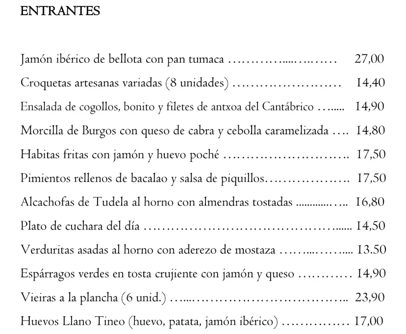 Menu_Restaurante Llano Tineo_Villanueva de la Vera_image_1