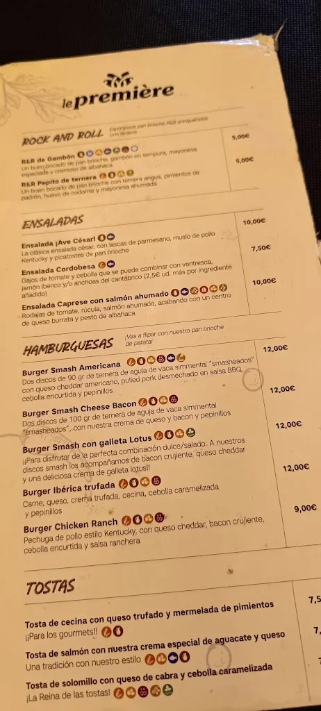 Menu_Le Première_Albacete_image_3
