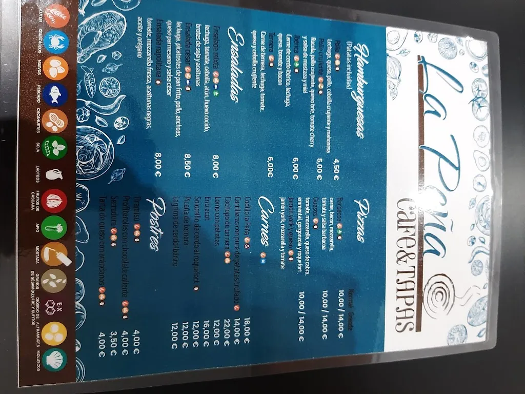 Menu_LA PEÑA Café&Tapas_Valencia de Alcántara_image_4