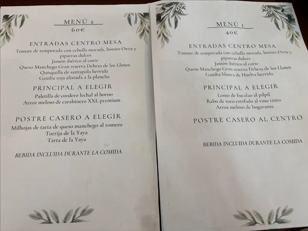 Menu_Tapería Ca La Yaya._Albacete_image_1