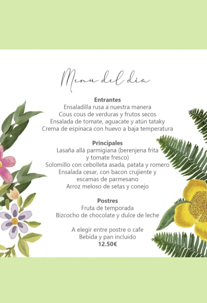 Menu_Alcantara Bistrot_Valencia de Alcántara_image_3